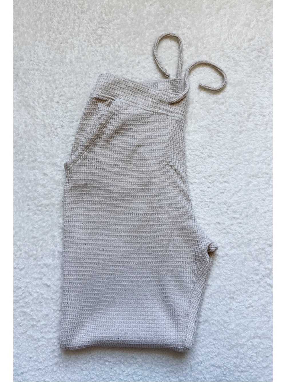 Gilly Hicks Waffle Knit Baggy Joggers